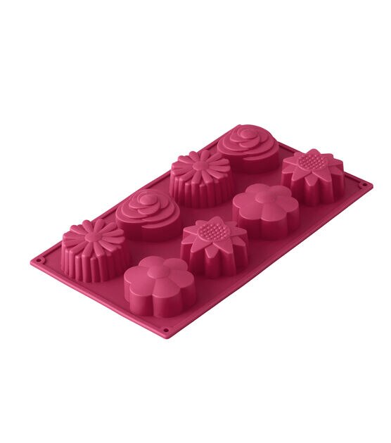 diy round lace flower silicone fondant mold chocolate cupcake baking mould`tY 